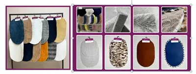 Pelus ( Plush ) Toilet and WC mats